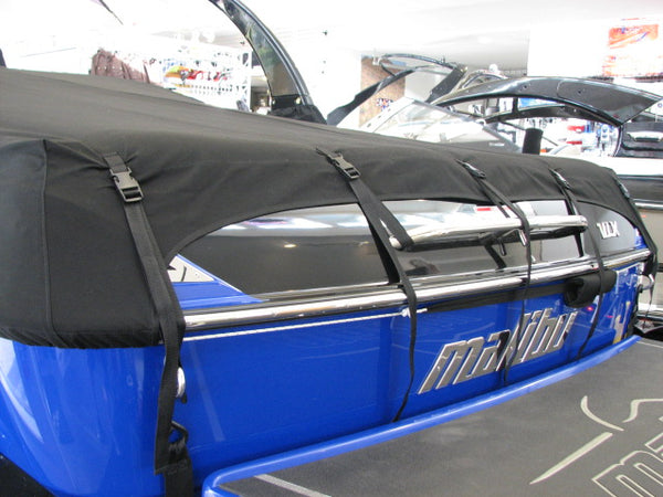 Bakes Custom Fitted Sunbrella Boat Cover for Malibu Boats