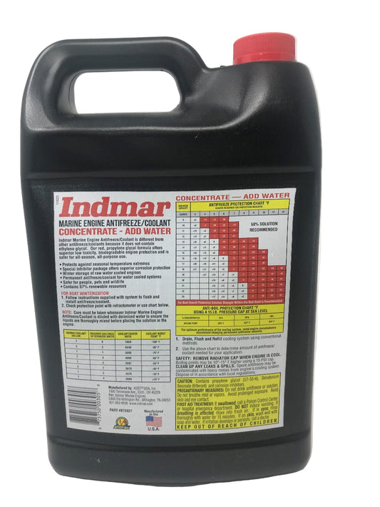 Indmar Antifreeze Red Propylene Glycol Gallon