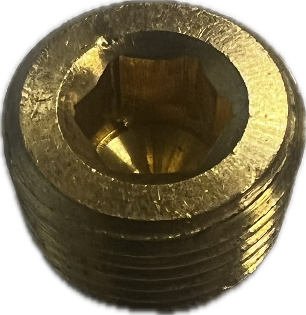 Indmar Plug Brass 1/2 NPT