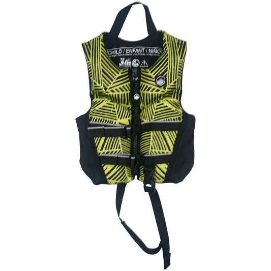 Liquid Force Fury Child CGA Life Jacket 2026 for boys weighing 33–55 lbs