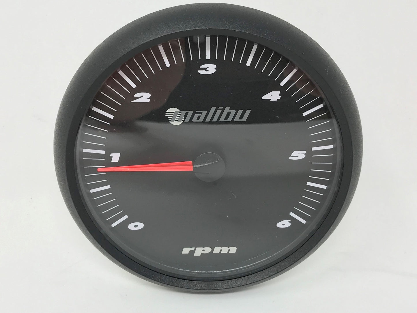 Malibu Boats RPM 5" Black and White Gauge
