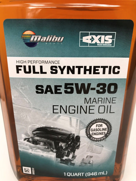 Malibu Oil 5W-30 Full Synthetic Quart