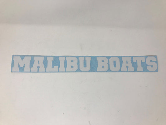 Malibu Boats College 17'' Vehicle Decal