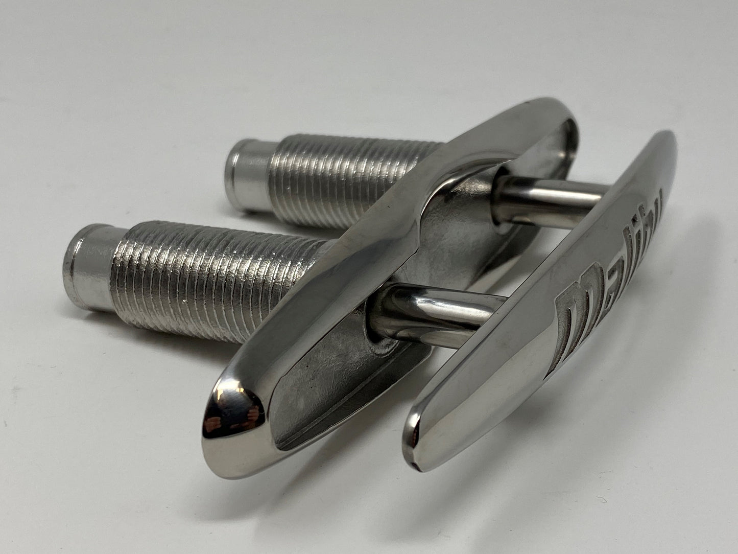 Malibu Boats Engraved Stainless Steel 6 Inch Boat Cleat