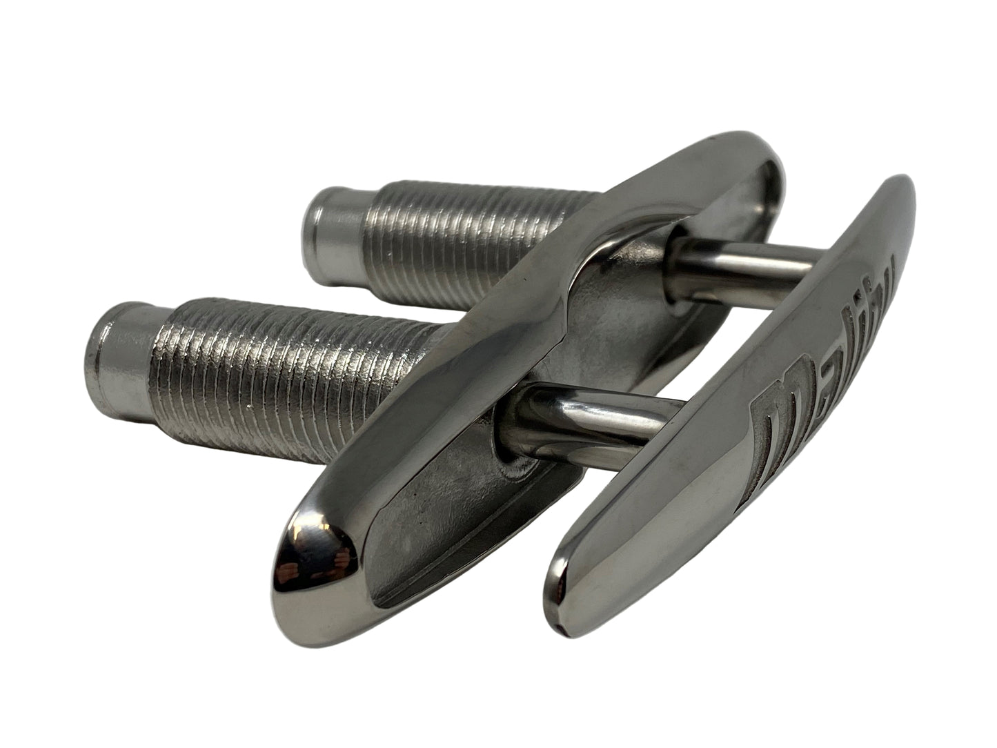 Malibu Boats Engraved Stainless Steel 6 Inch Boat Cleat