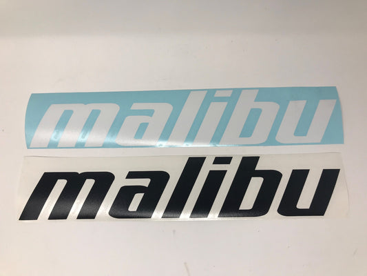 Malibu Decal Truck Plain (No Sun) 15''