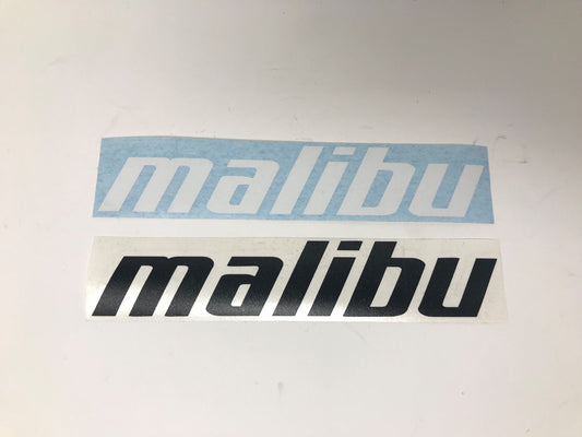 Malibu Decal Truck Plain (No Sun) 9"