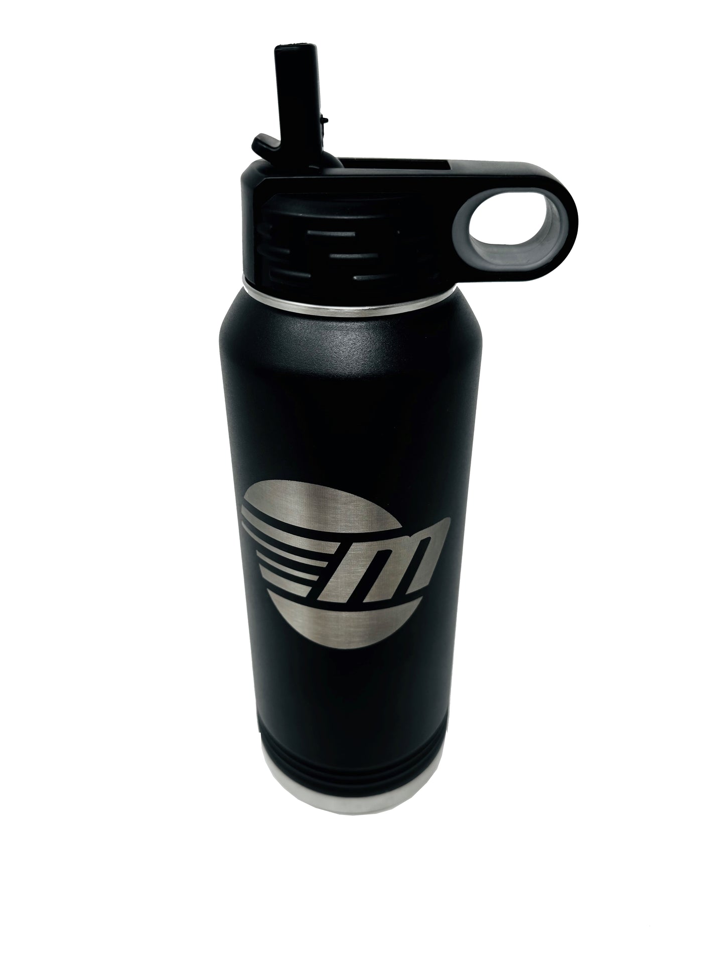 Malibu M Logo Polar Camel SS Water Bottle Black