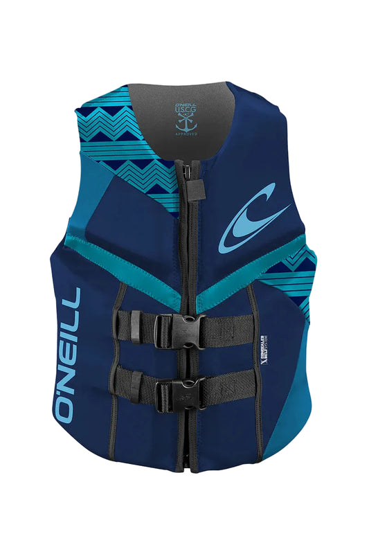 O'Neill Reactor Women's CGA Life Vest USCG approved wakeboard life jacket