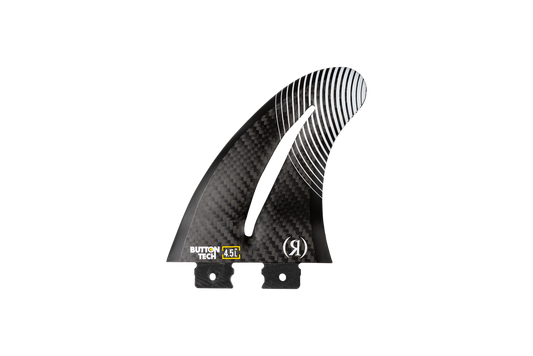 Ronix 4.5" Flo Thru Button Wakesurf Fin