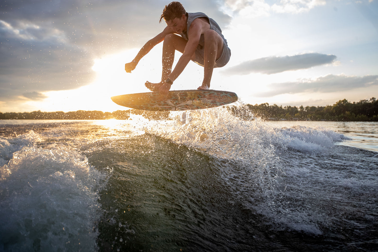 Phase 5 Party Crasher Wakesurf Board 2025