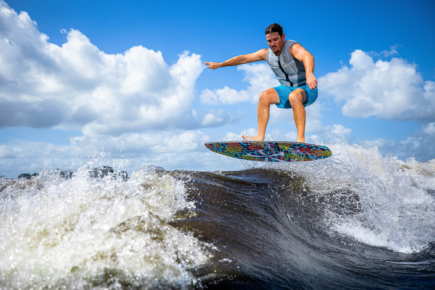 Phase 5 Party Crasher Wakesurf Board 2025