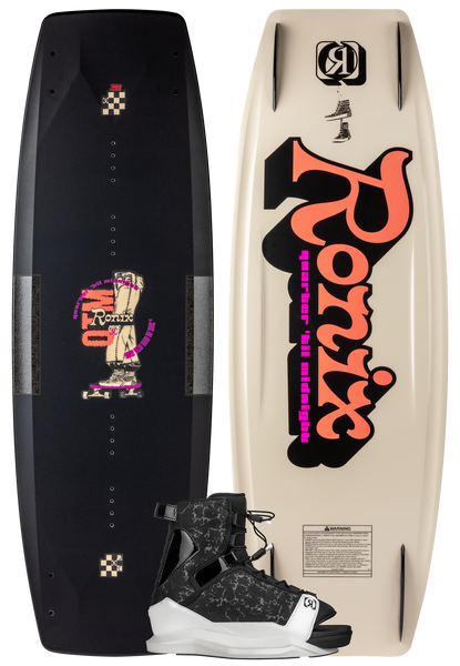 Ronix Quarter 'Til Midnight w/ Halo Women's Wakeboard Package 2025