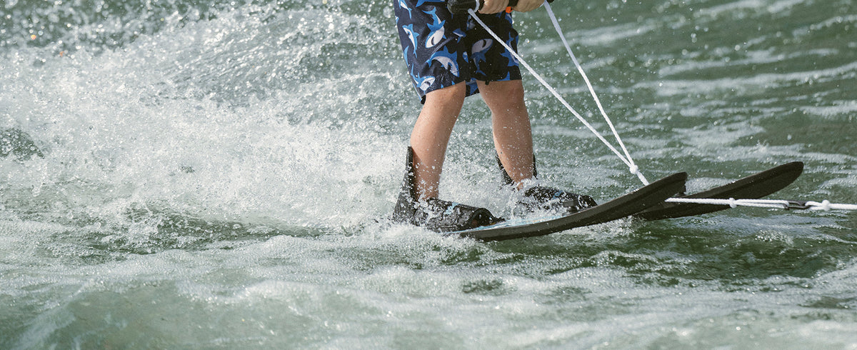 Radar Firebolt Kids Combo Water Skis 46" 2027 – Adjustable Horseshoe Bindings