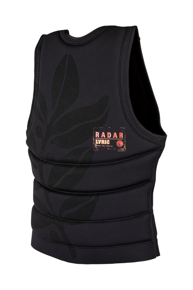 Back view of Radar Lyric women's competition waterski vest