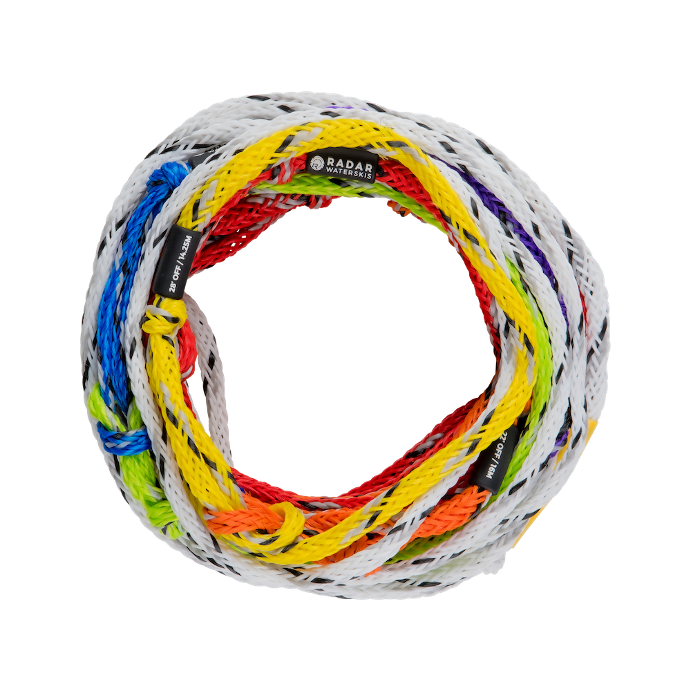 Radar Vapor Knotless 9-section slalom waterski mainline rope