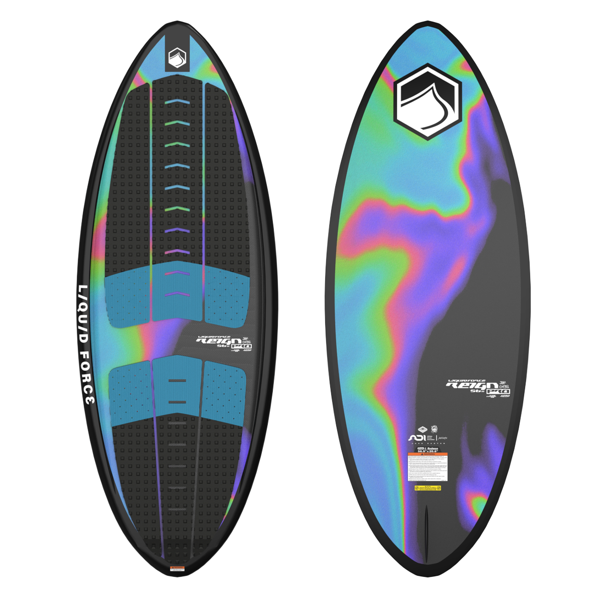 Liquid Force Reign Skim Wakesurf Board 2025