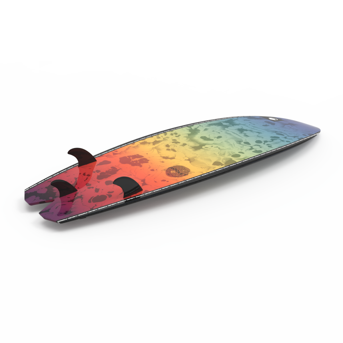 Liquid Force Rocket Wakesurf Board w/ Surf Rope 2025
