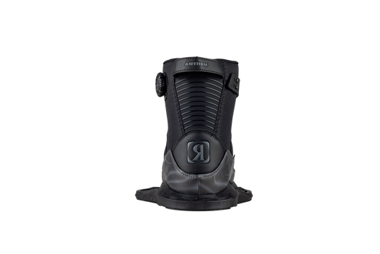 back of the 2027 Ronix Anthem BOA open-toe wakeboard boots