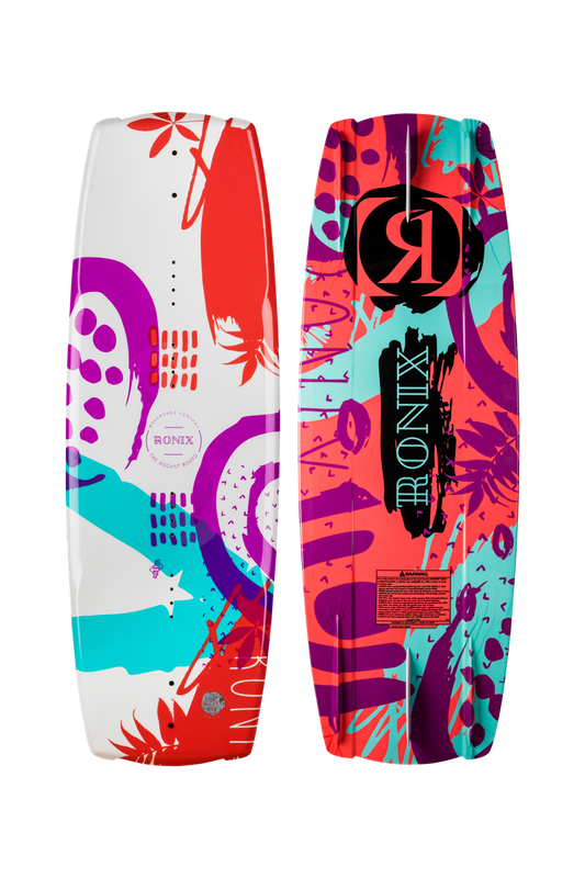 2025 Ronix August 120cm girls wakeboard with 3-stage rocker