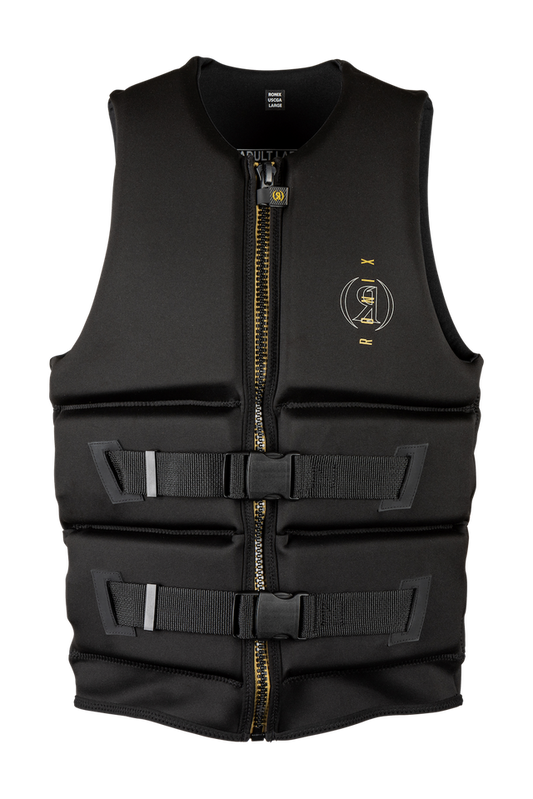 Ronix Blackjack YES CGA Wake Vest 2027 Coast Guard Approved longer torso life jacket