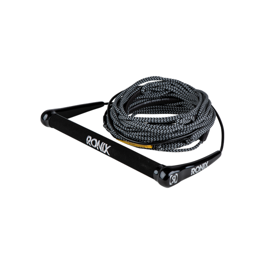 Ronix Combo 3.0 wakeboard rope and handle package in Black