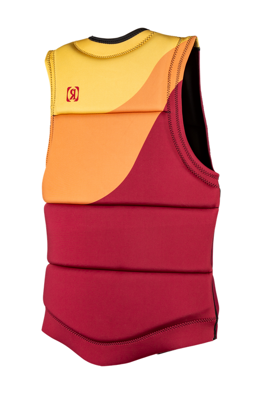 Back view of Ronix Coral 2026 women's wakeboard impact vest