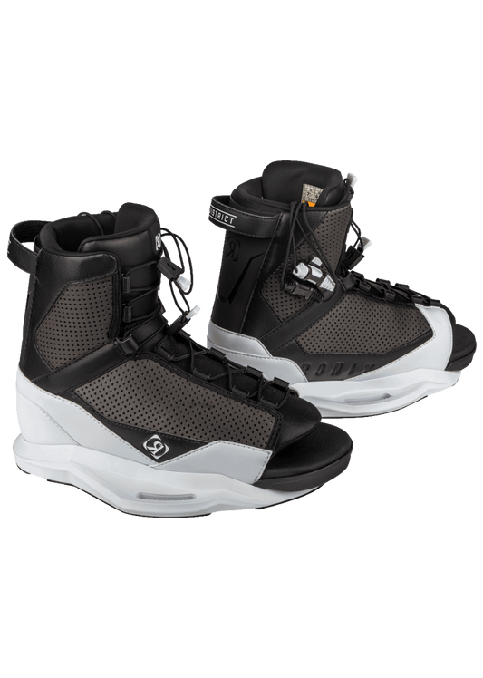 2027 Ronix District wakeboard boot with adaptive MainFrame chassis