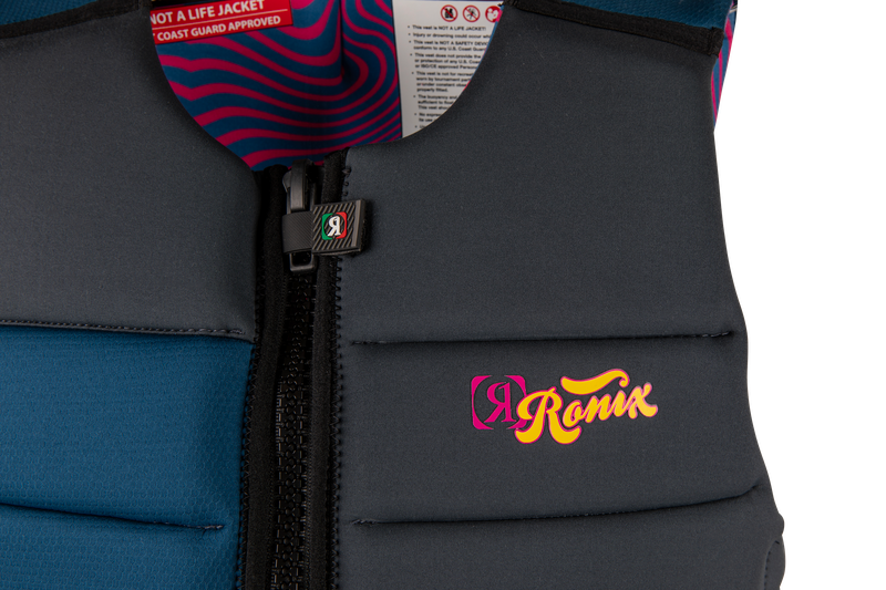 Front view of Ronix Purple Haze 2026 wakeboarding impact vest
