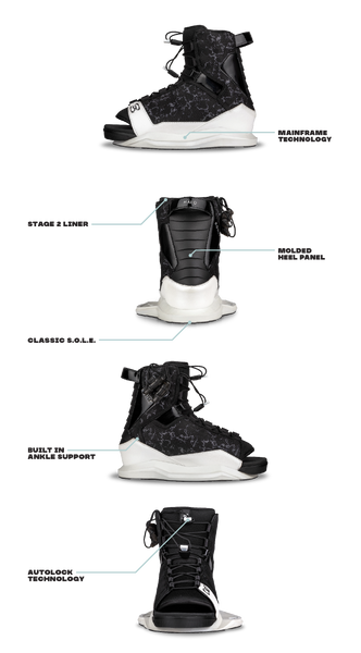 Ronix Womens Halo boot 2025 features