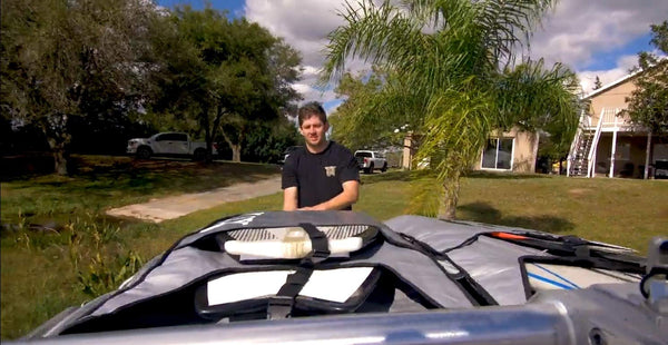 Ronix Bimini Top-4pc Surf Board Rack 2026