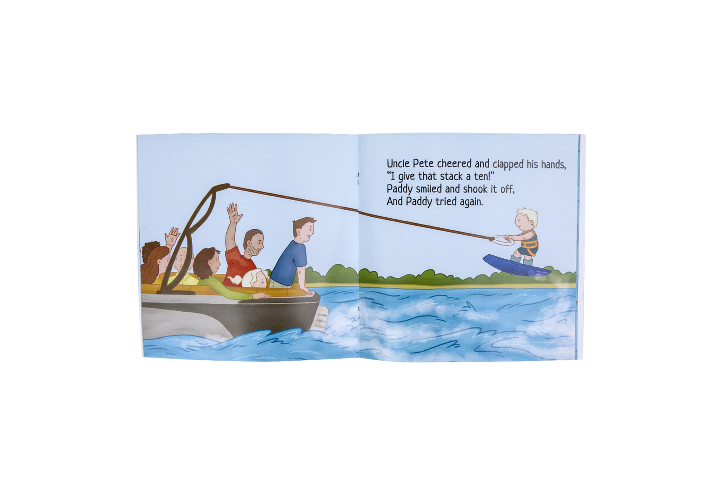 Ronix Kids Book Paddy Goes Wakeboarding