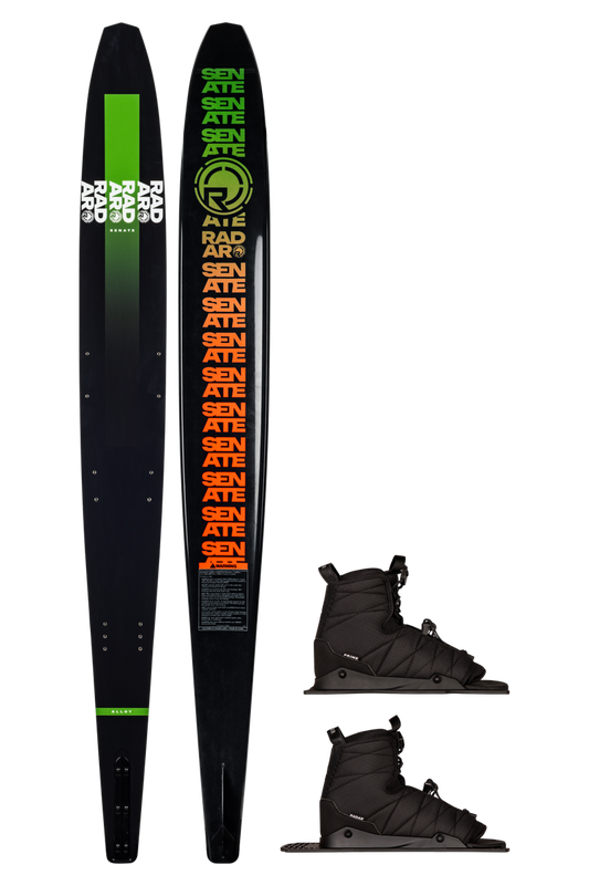 Radar Senate Alloy w/ Double Prime - Slalom Waterski Package 2026
