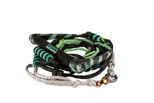 Ronix Spinner Silicone Surf Rope and Handle