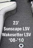 Carpet Saver Malibu Boats 23' Sunscape / Wakesetter LSV 2008-2010