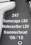 Carpet Saver Malibu Boats 247' Sunscape / Wakesetter LSV 2006-2010