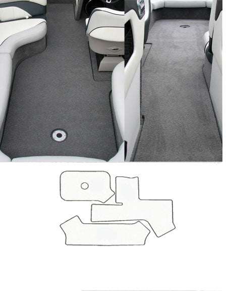 Carpet Saver Malibu Boats 23' Sunscape / Wakesetter XTI 2006-2007