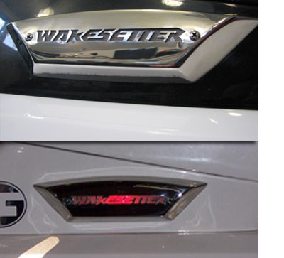 Malibu Boats Wakesetter Bling 9.25 Inch Stainless Steel