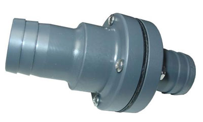 Fly High W753 1" Check Valve Hose Barb Fitting