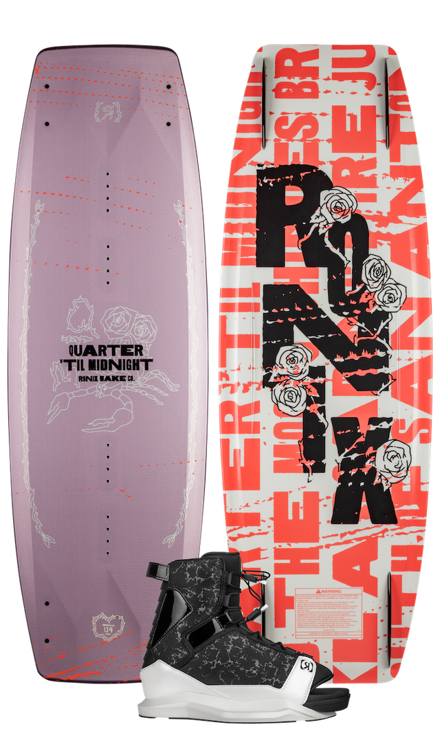 Ronix Quarter 'Til Midnight w/ Halo Women's Wakeboard Package 2026