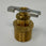 Brass engine block petcoc drain plug