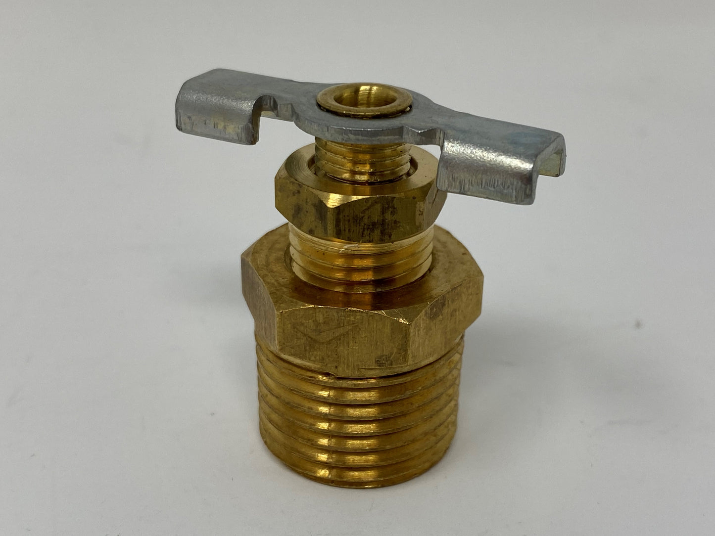 Brass engine block petcoc drain plug