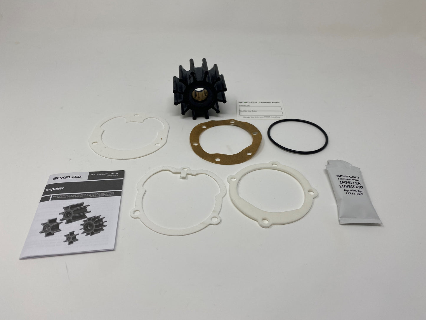 Johnson 09-1027B F5 Pump Neoprene Impeller Service Kit