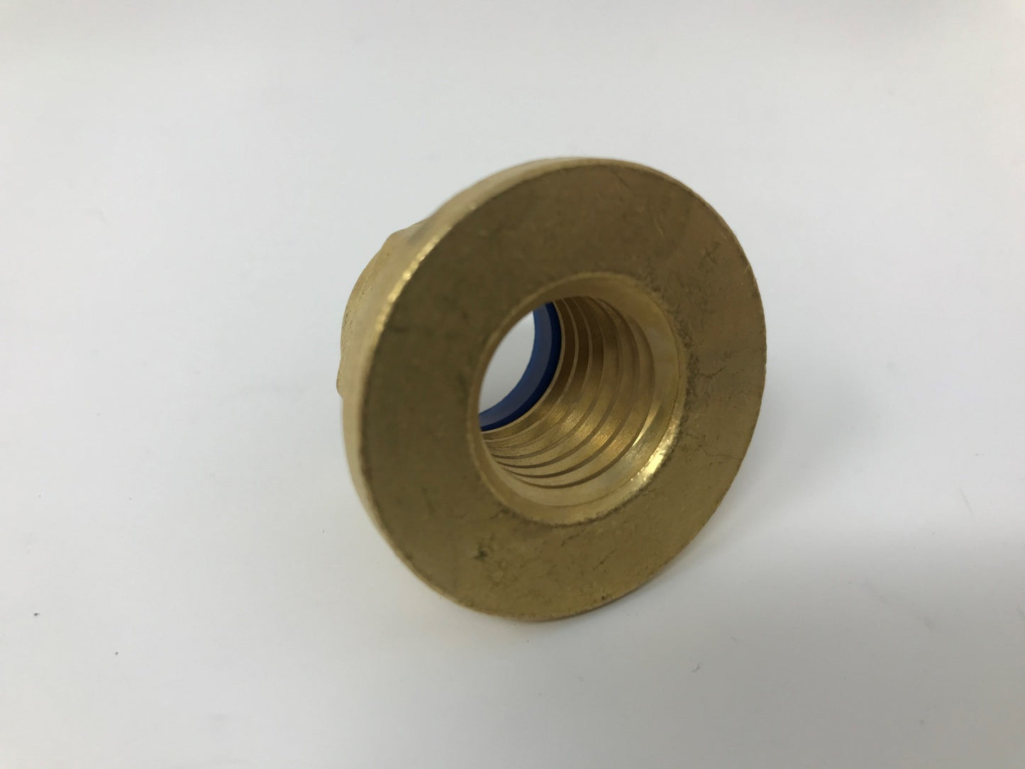 Prop Nut for 1-1/4 Shafts Brass 3/4-10 with Flange