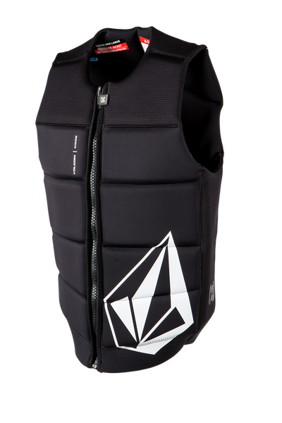 Ronix Vest Volcom CE Approved Impact Vest Black Death Stones