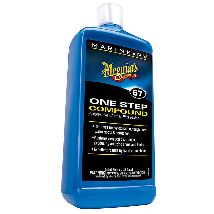 Meguiars #67 One Step Rubbing Compound & Polish 32 oz