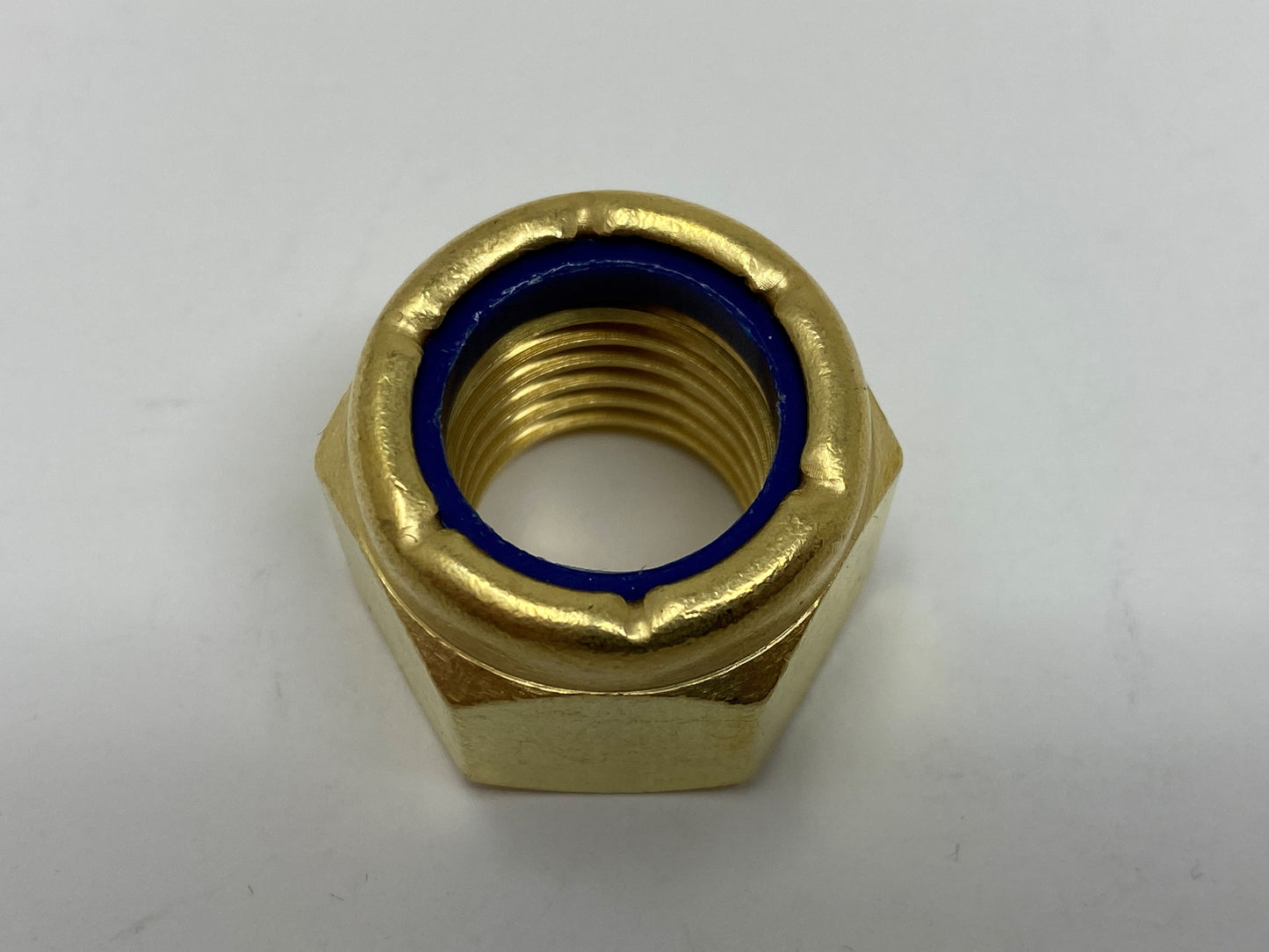 Prop Nut 3/4 Brass Nylok for 1" and 1-1/8" Shafts