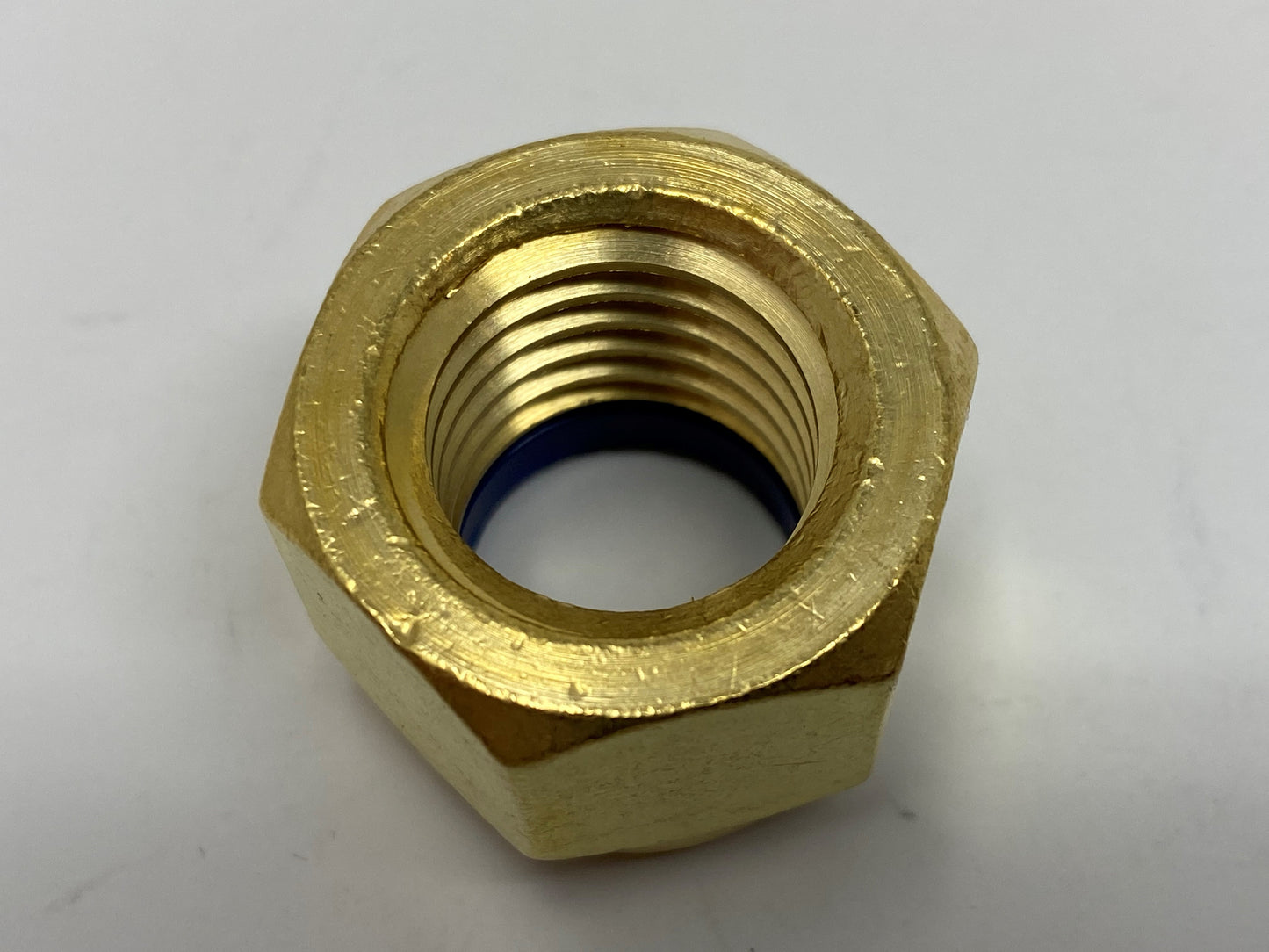 Prop Nut 3/4 Brass Nylok for 1" and 1-1/8" Shafts