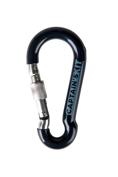 Ronix Captain's Kit Vinyl Dipped Locking Carabiner Stainless Steel 11mm 2023