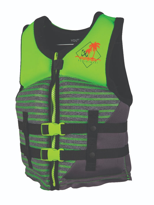 Ronix Vest Vision - Boy's CGA Life Vest - Youth (50-90lbs) 2024